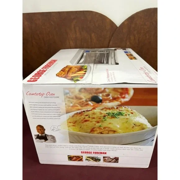 George Foreman Countertop Oven- New In Box - Picture 5 of 6